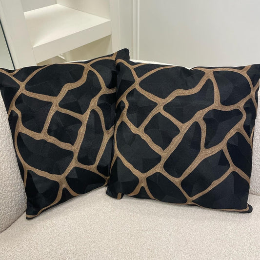 Sierkussen Giraffe (set 2 stuks)