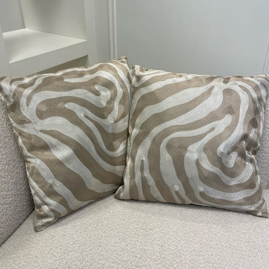 Sierkussen Zebra (set 2 stuks)