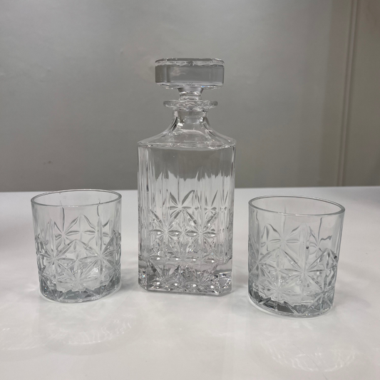 Whiskyset 3-delig Star